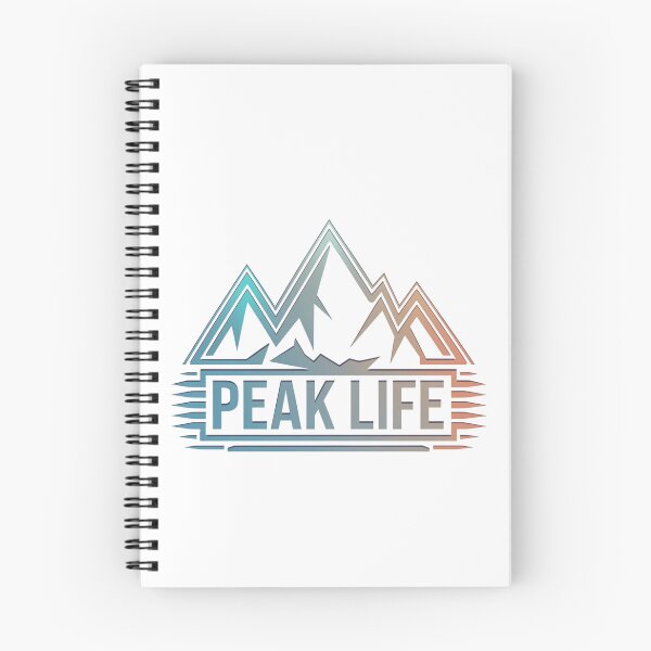 Item preview, Peak Life – Modern Geometric Mountain Design designed and sold by Gabe1983.
