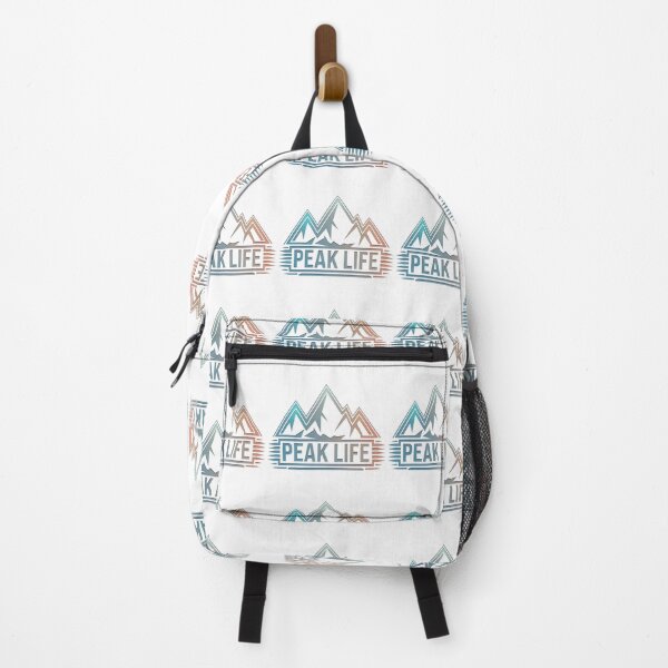 Item preview, Peak Life – Modern Geometric Mountain Design designed and sold by GabeMountainArt.