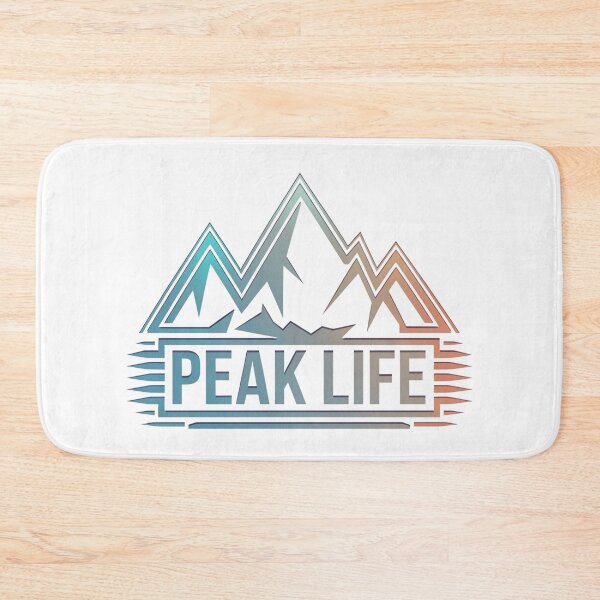 Item preview, Peak Life – Modern Geometric Mountain Design designed and sold by Gabe1983.
