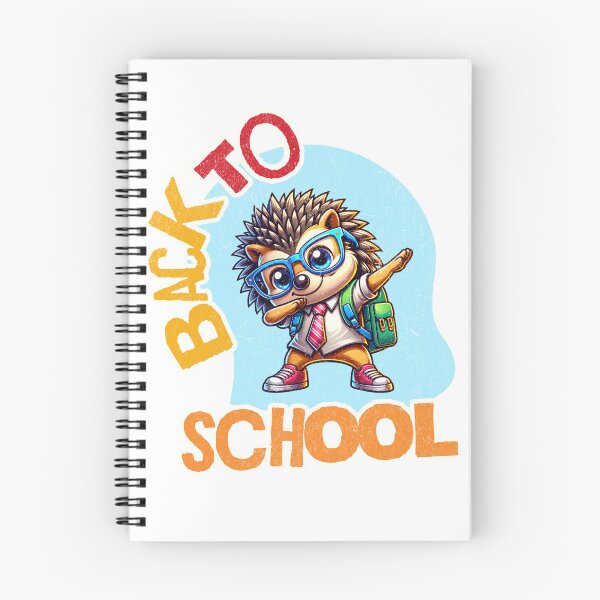 Item preview, Funny hedgehog back to school Classic T-Shirt designed and sold by RaakelSalo.