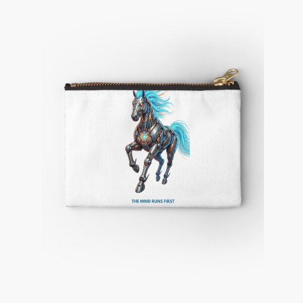Item preview, Cyber Mecha Horse Futuristic Biomechanical Art designed and sold by CalmFrameArt.