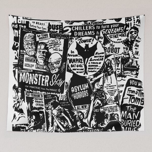 Item preview, Horror Ad Collage designed and sold by Scott Banks.