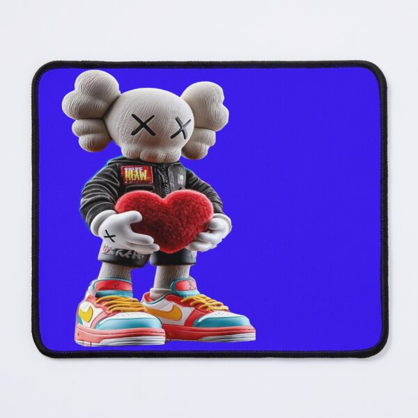Item preview, Urban Streetwear Figurine - Pop Art with Red Heart and Colorful Sneakers designed and sold by RAYBIL.