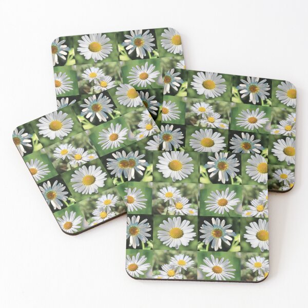 Item preview, Wild Daisy Flower Photo Collage designed and sold by JurateArt-DK.