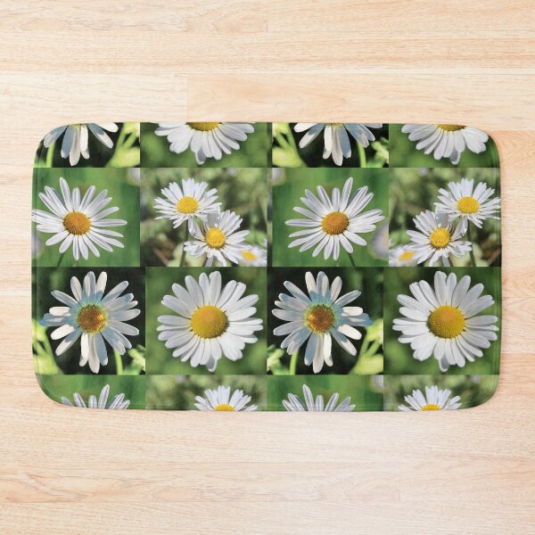 Item preview, Wild Daisy Flower Photo Collage designed and sold by JurateArt-DK.