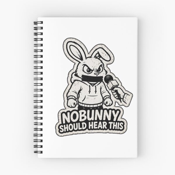Item preview, No Bunny Should Hear This – Funny Bunny Sticker, T-Shirt & Hoodie designed and sold by bunnymode.
