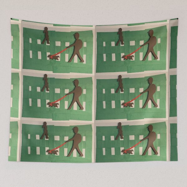 Item preview, Dog walk designed and sold by hanzuny.