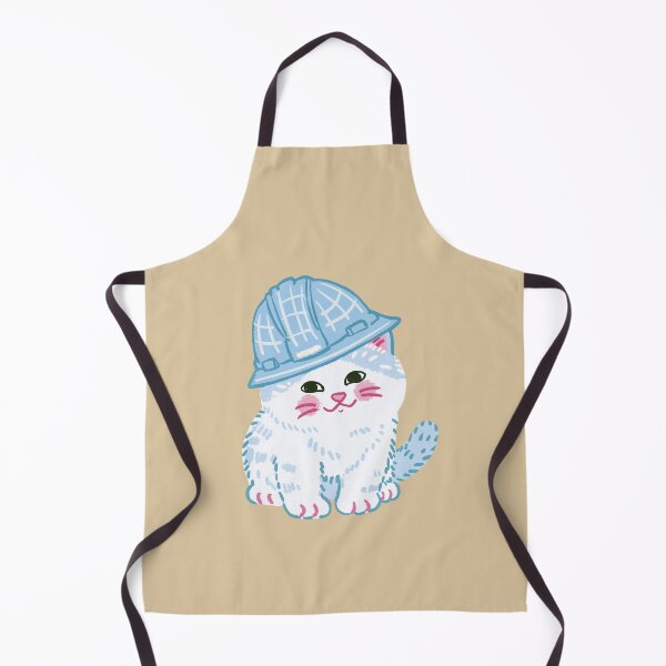 Item preview, Rookie Hard Hat Kitty designed and sold by Geta Gato.
