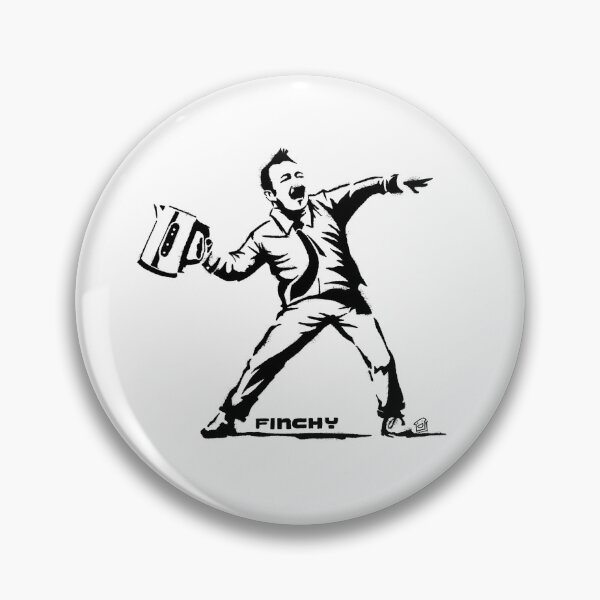 Item preview, Kettle throwing graffiti  designed and sold by HappyToast.