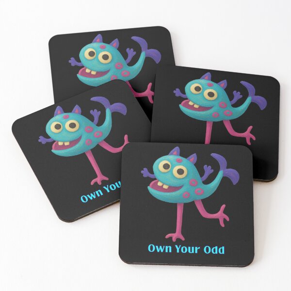 Item preview, Own Your Odd - Cute Quirky Monster Character designed and sold by PatykArt.