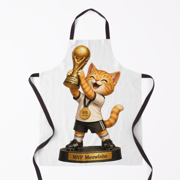 Item preview, World Champion Cat - MVP Meowinho designed and sold by WeLoveCatss.