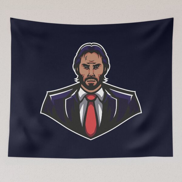 Item preview, Black Suit Assassin | Dark Noir Hitman Graphic Design designed and sold by MerlinWear.