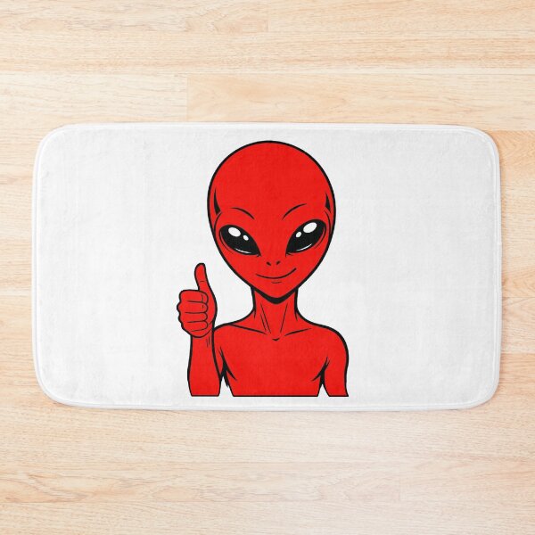 Item preview, ZORGO Alien Thumbs Up – Funny Space Alien Approval Sticker designed and sold by The-Visitors.