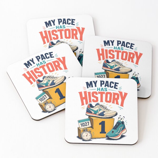 Item preview, My Pace Has History Funny Runner Running Humor designed and sold by Print Loft.