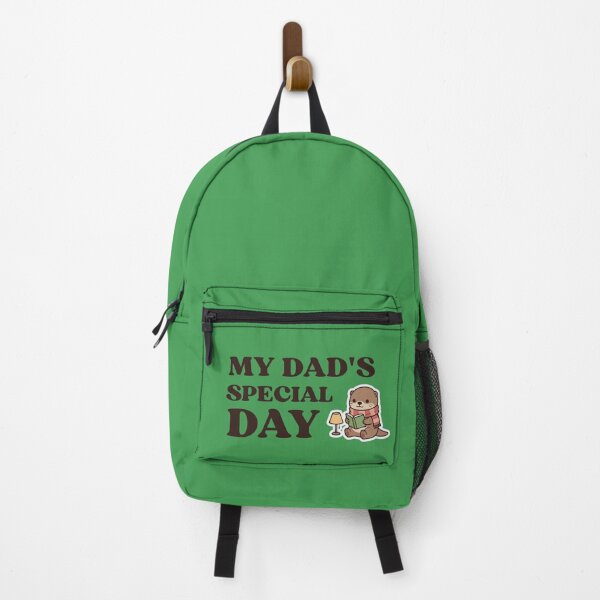 Item preview, My Dad's Special Day Cute Reading Otter | Father's Day Book Lover Gift designed and sold by Thegoldenline.