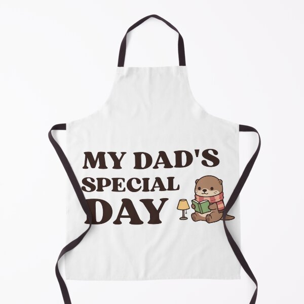 Item preview, My Dad's Special Day Cute Reading Otter | Father's Day Book Lover Gift designed and sold by Thegoldenline.