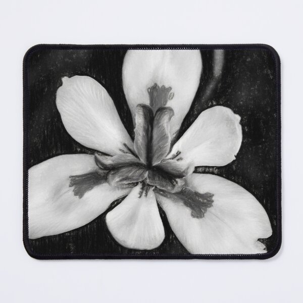 Item preview, Iris africano en blanco y negro designed and sold by Kay Brewer.