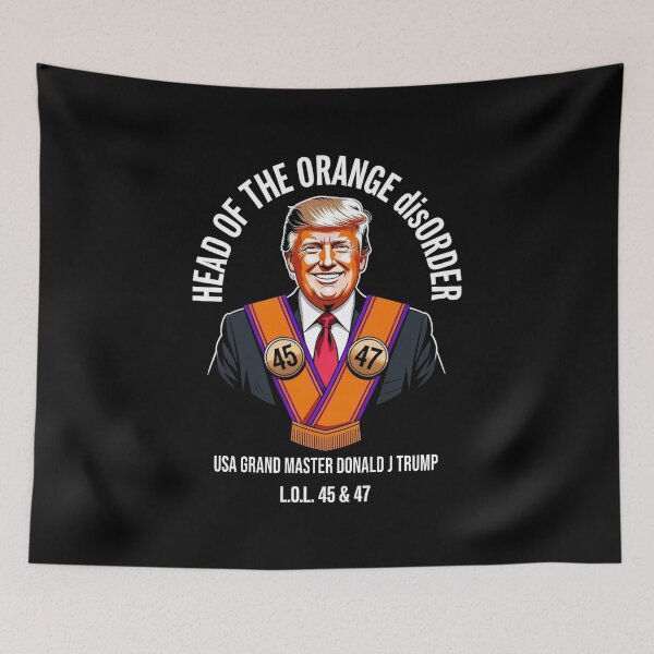 Item preview, USA  Grand Master Trump Orange Man designed and sold by REAL IRISH GIFTS.