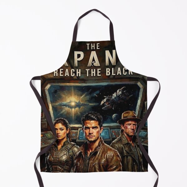 Item preview, The Expanse Retro Sci-Fi Rocinante Spaceship James Holden Tribute Art TV Show Poster designed and sold by Art's Diner.