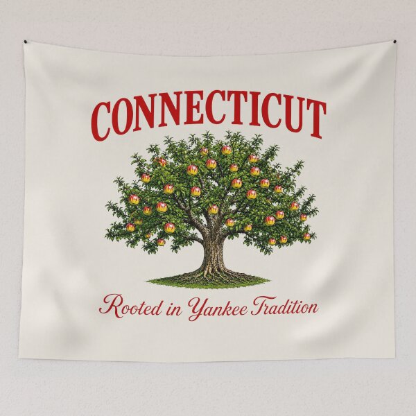 Item preview, Connecticut Apple Tree – Rooted in Yankee Tradition designed and sold by The-Drip-Studio.