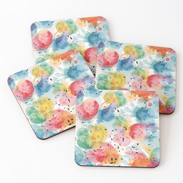 Item preview, Colorful Artistic Abstract Watercolor Pattern designed and sold by Zazizu.