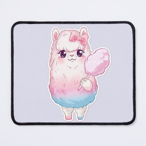 Item preview, Adorable Pastel Alpaca Sticker | Cute Cotton Candy Kawaii Animal designed and sold by Stylestickers55.