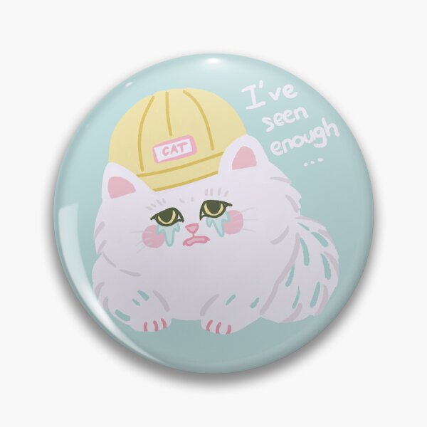 Item preview, Crying Hard Hat Kitty designed and sold by Geta Gato.