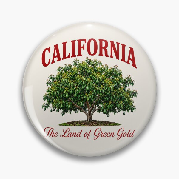 Item preview, California Avocado Tree – Land of Green Gold designed and sold by The-Drip-Studio.