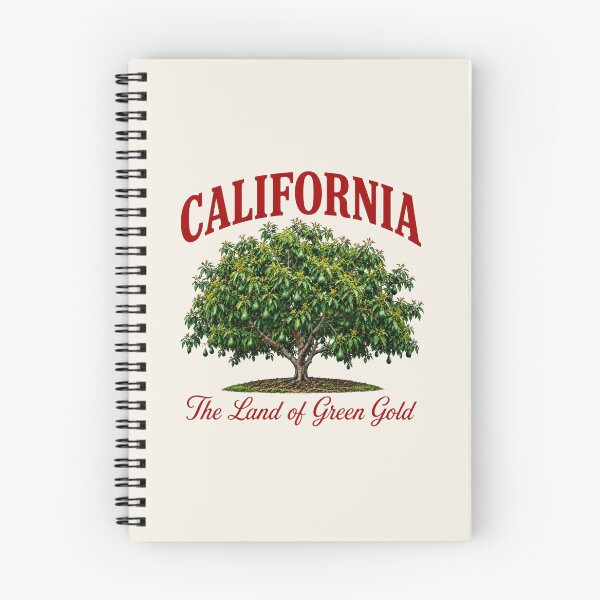 Item preview, California Avocado Tree – Land of Green Gold designed and sold by The-Drip-Studio.