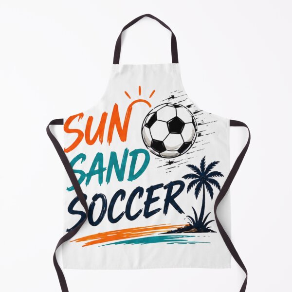 Item preview, Sun Sand Soccer Beach Football Summer Vacation Vintage T-Shirt designed and sold by novaduman.