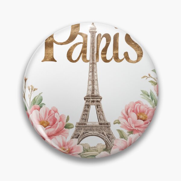 Item preview, Paris Floral Eiffel Tower Design designed and sold by Reshmakhan.