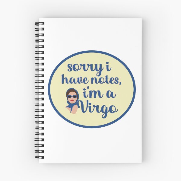 Item preview, sorry I have notes, I'm a Virgo designed and sold by Megan Miranda.