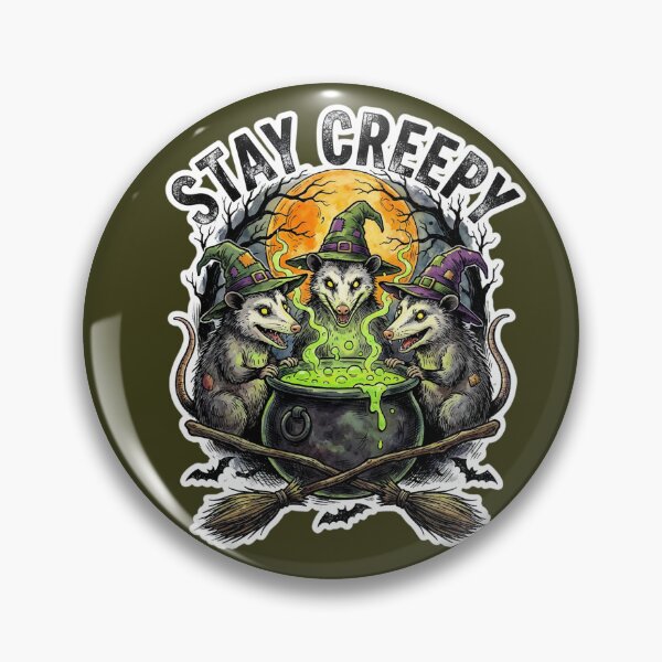 Item preview, Stay Greedy Possum Witches Halloween Design | Funny Witchcore Goblincore Animal Shirt designed and sold by Anastasiia Yurevych.