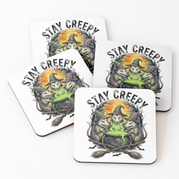 Item preview, Stay Greedy Possum Witches Halloween Design | Funny Witchcore Goblincore Animal Shirt designed and sold by Anastasiia Yurevych.