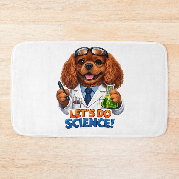 Item preview, Let's Do Science! Ruby Cavalier designed and sold by SpottyRainbow.