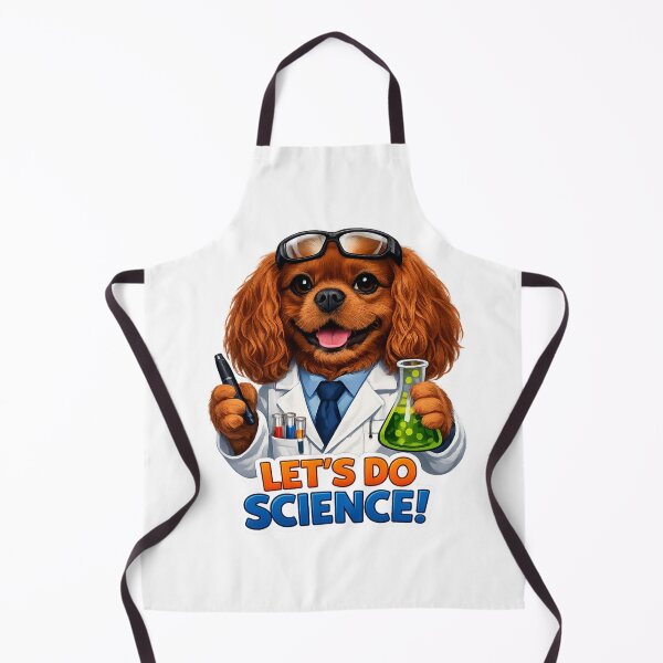 Item preview, Let's Do Science! Ruby Cavalier designed and sold by SpottyRainbow.