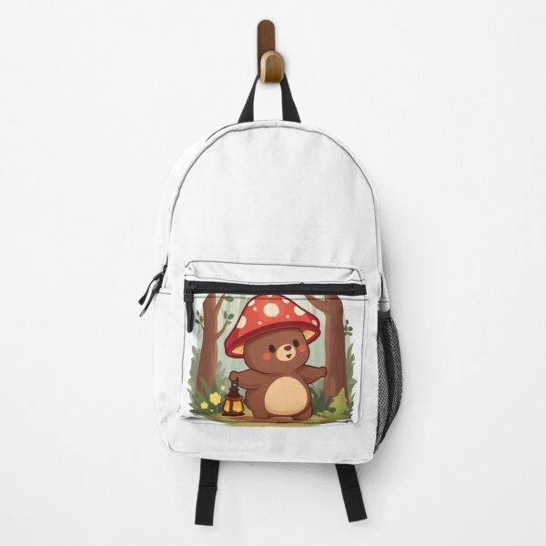 Item preview, Cute Mushroom Bear Kawaii Sticker | Adorable Cottagecore Woodland Bear designed and sold by Stylestickers55.
