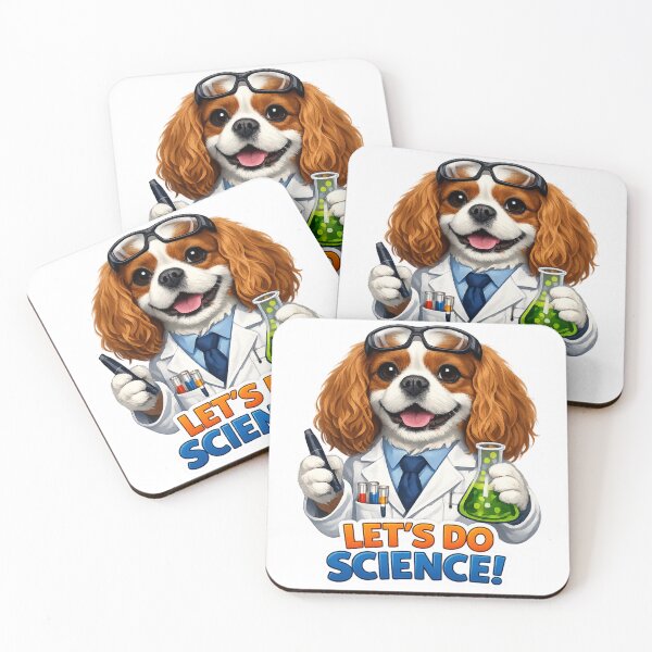Item preview, Let's Do Science! Blenheim Cavalier designed and sold by SpottyRainbow.