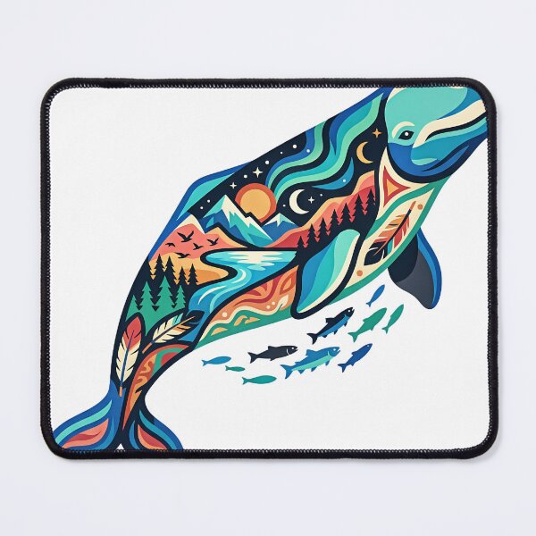 Item preview, Spirit Beluga Whale designed and sold by Wild Creative Art.