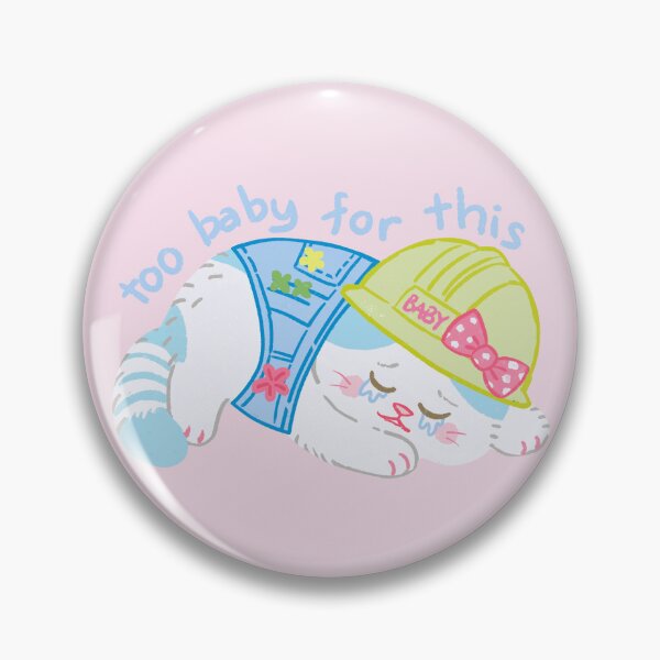 Item preview, Baby Hard Hat Kitty designed and sold by Geta Gato.