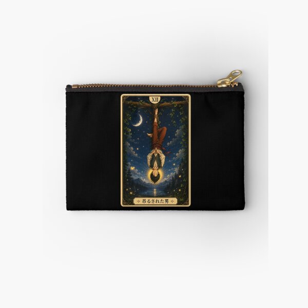 Item preview, Tarot card the hanged man in anime style designed and sold by ProjecTees.