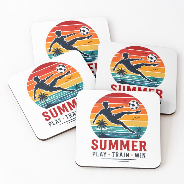 Item preview, Summer Play Train Win Beach Soccer Sunset Vintage T-Shirt designed and sold by novaduman.