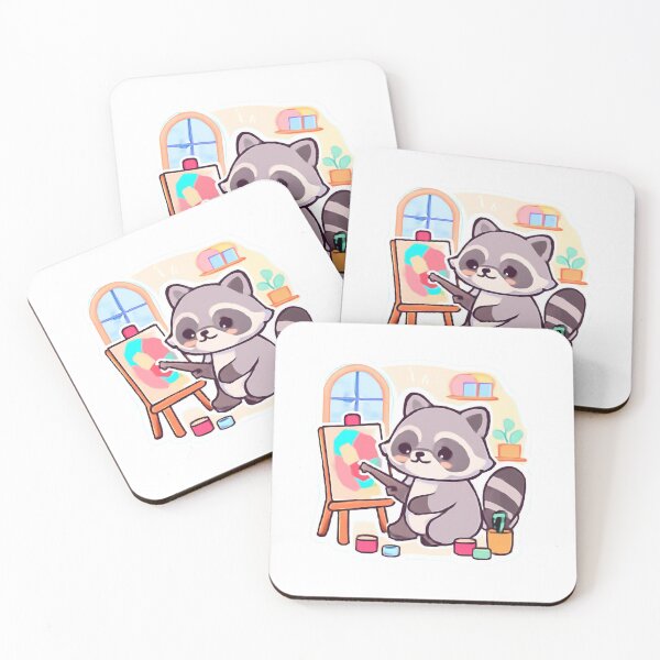 Item preview, Raccoon Art Studio designed and sold by foryouandyours.