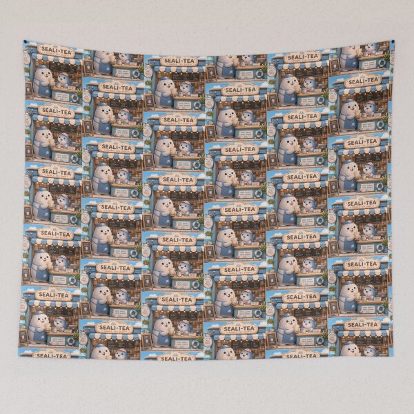 Item preview, Seali Tea Time designed and sold by QuirkNest Studio .
