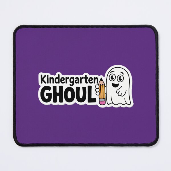 Item preview, Kindergarten Ghoul Cute Ghost Teacher Halloween Sticker designed and sold by Raw Tigers.