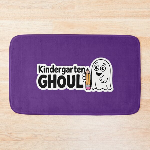 Item preview, Kindergarten Ghoul Cute Ghost Teacher Halloween Sticker designed and sold by Raw Tigers.