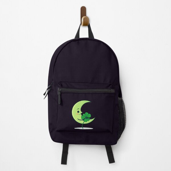 Item preview, Moon and four-leaf clover designed and sold by Lucky 777.