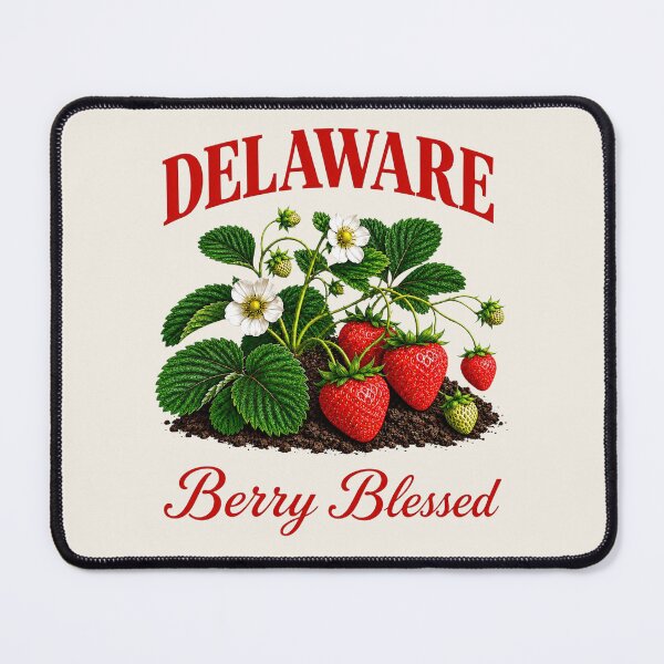 Item preview, Delaware Berry Blessed Strawberry Harvest Design designed and sold by The-Drip-Studio.