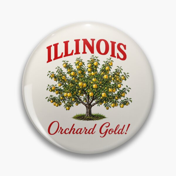 Item preview, Illinois Golden Apple Orchard – Orchard Gold! designed and sold by The-Drip-Studio.