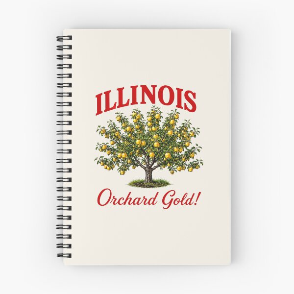 Item preview, Illinois Golden Apple Orchard – Orchard Gold! designed and sold by The-Drip-Studio.